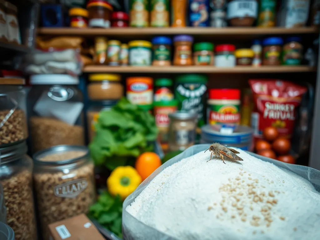 Czy mole spożywcze jedzą ubrania?