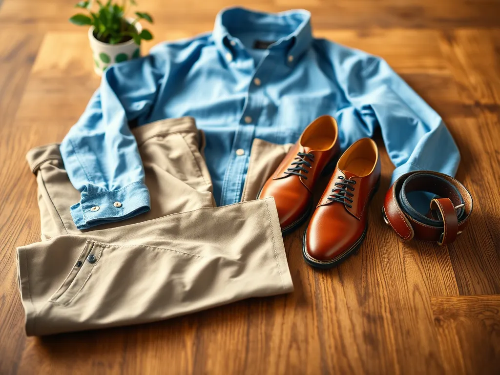 Jakie spodnie do niebieskiej koszuli?