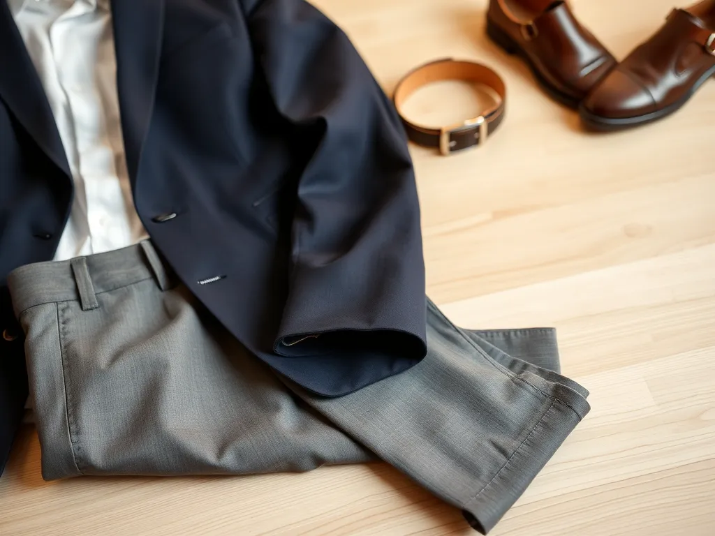 Jaka marynarka do szarych spodni?