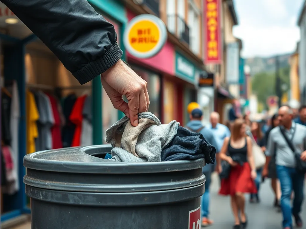 Gdzie wyrzucić stare ubrania?