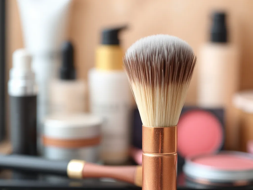 Jaki pędzel jest najlepszy do rozświetlacza?